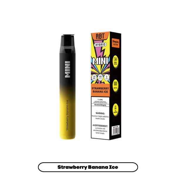 ABT Mini 3200 Puffs – Strawberry Banana Ice