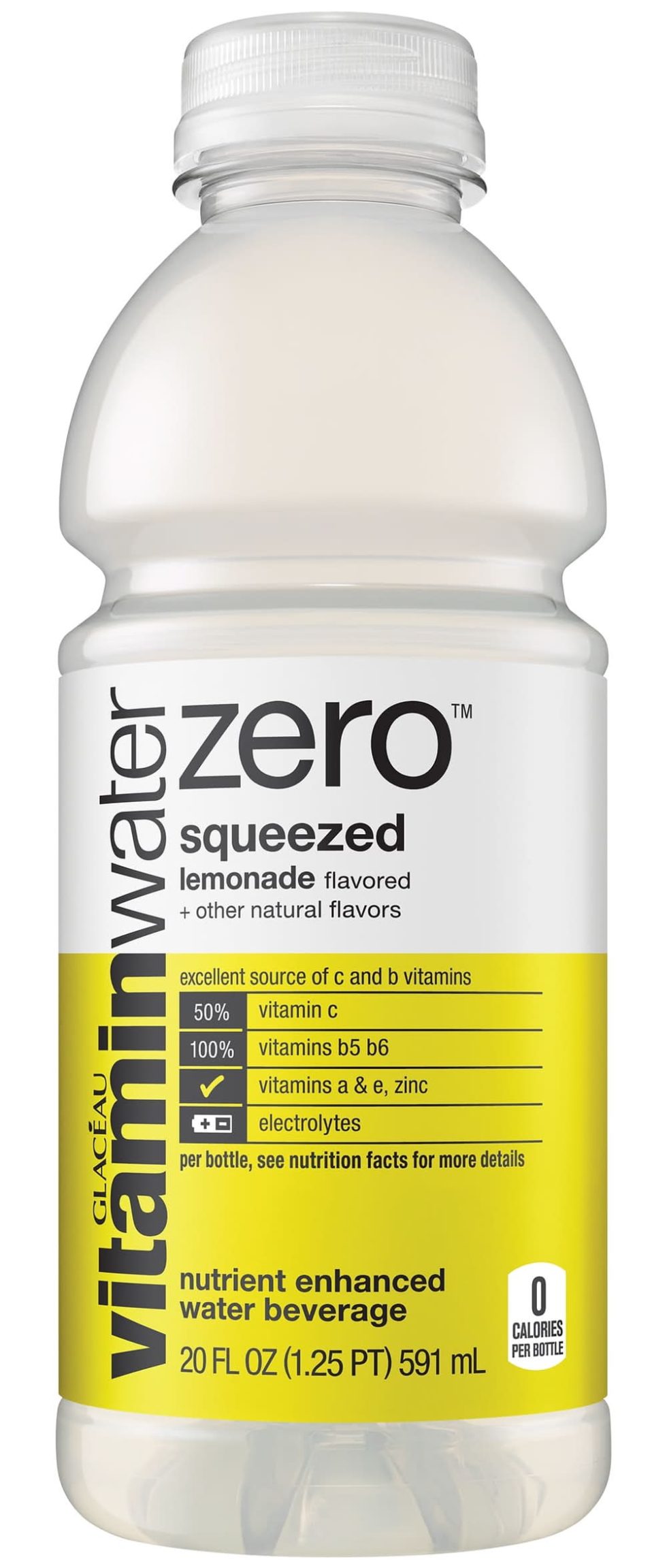 Vitamin Water Nutrient Enhanced Water - Lemonade (591 ml)