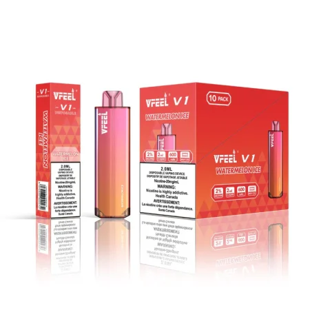 VFEEL V1 (Intense) BOLD 6000 Puffs – Watermelon Ice