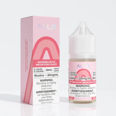 Allo E-Liquid Salts - Watermelon Ice 20mg 30ml