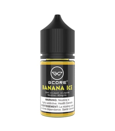 GCORE e-Liquid - Banana Ice (10mg) 30ml