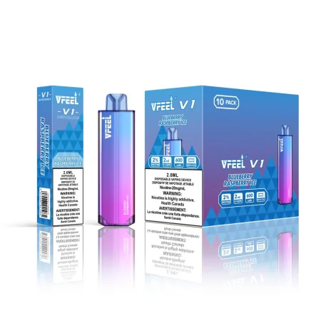 VFEEL V1 (Intense) BOLD 6000 Puffs – Blue Raspberry Ice