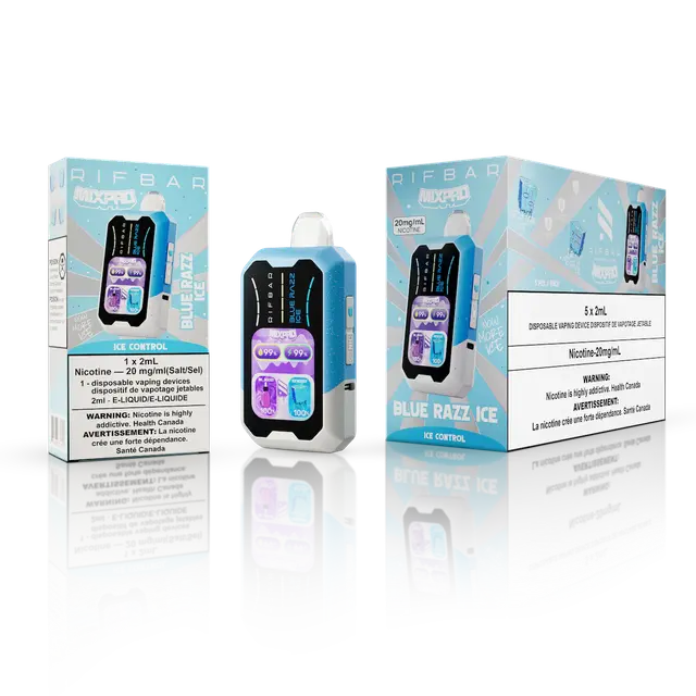 Rifbar MIXPRO 40K – Blue Razz Ice Rifbar MIXPRO 40K – Blue Razz Ice