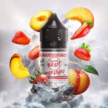 Flavour Beast E-Liquid – Epic Strawberry Peach 20mg/30mL
