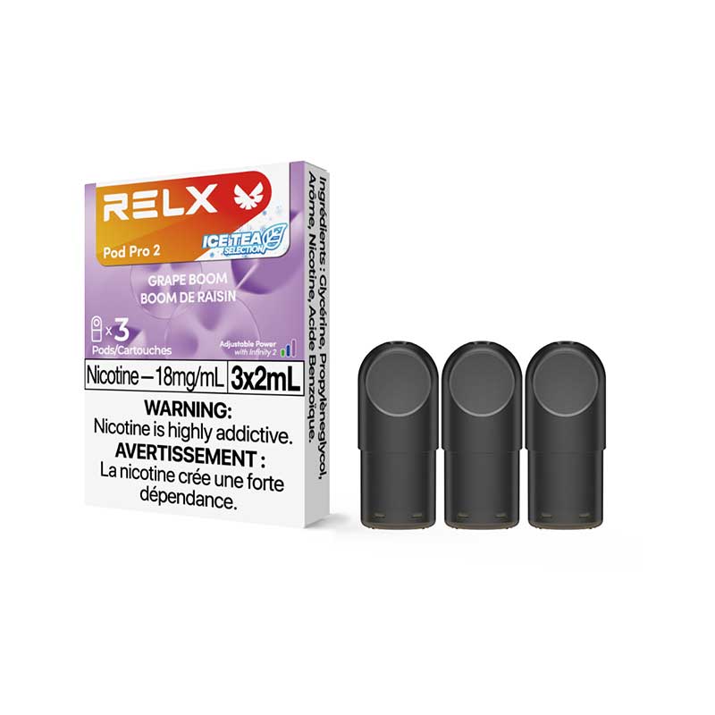RELX Pod Pro 2 – Grape Boom ( 3/PK) RELX Pod Pro 2 – Grape Boom ( 3/PK)