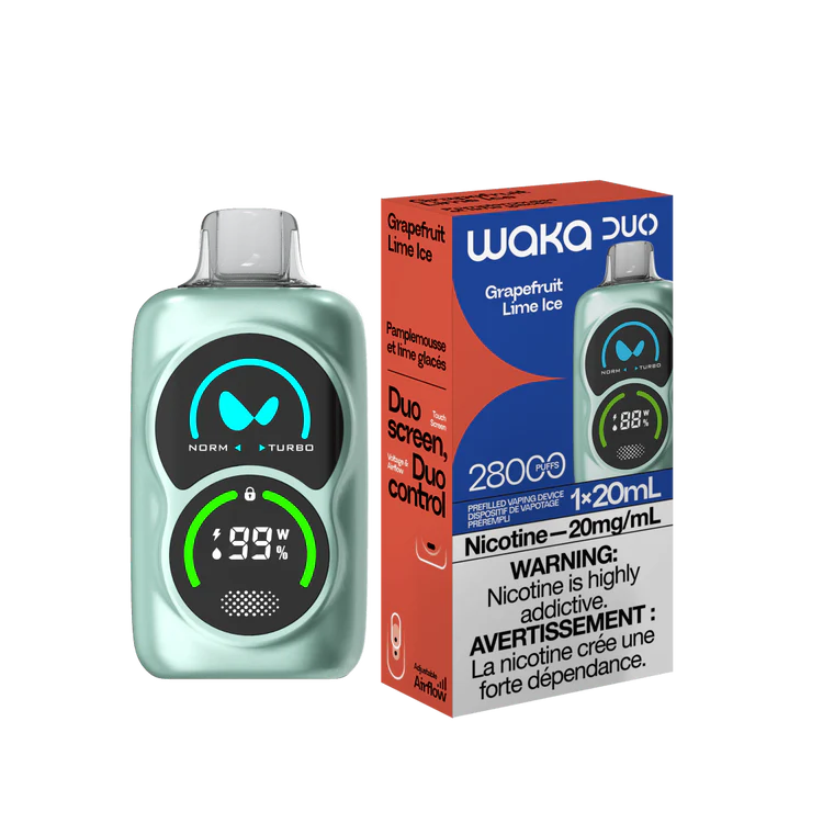 Waka Duo 28K - Grapefruit Lime Ice Waka Duo 28K - Grapefruit Lime Ice