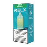 RELX Crystal 15000 Puffs - Green Grape Ice