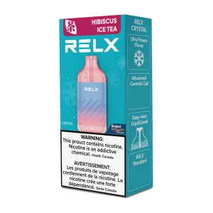 RELX Crystal 15000 Puffs - Hibiscus Ice Tea