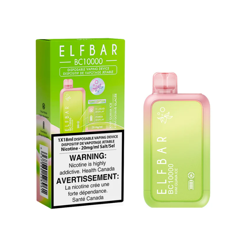 ELFBAR BC10000 - Kiwi Guava Ice ELFBAR BC10000 - Kiwi Guava Ice