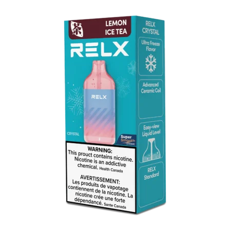 RELX Crystal 15000 Puffs - Lemon Ice Tea