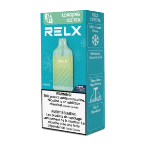 RELX Crystal 15000 Puffs - Longjing Ice Tea