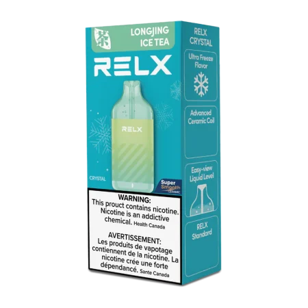 RELX Crystal 15000 Puffs - Longjing Ice Tea