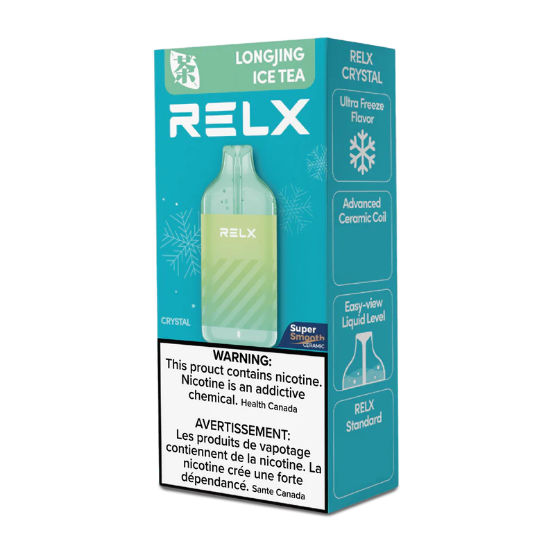 RELX Crystal 15000 Puffs - Longjing Ice Tea RELX Crystal 15000 Puffs - Longjing Ice Tea