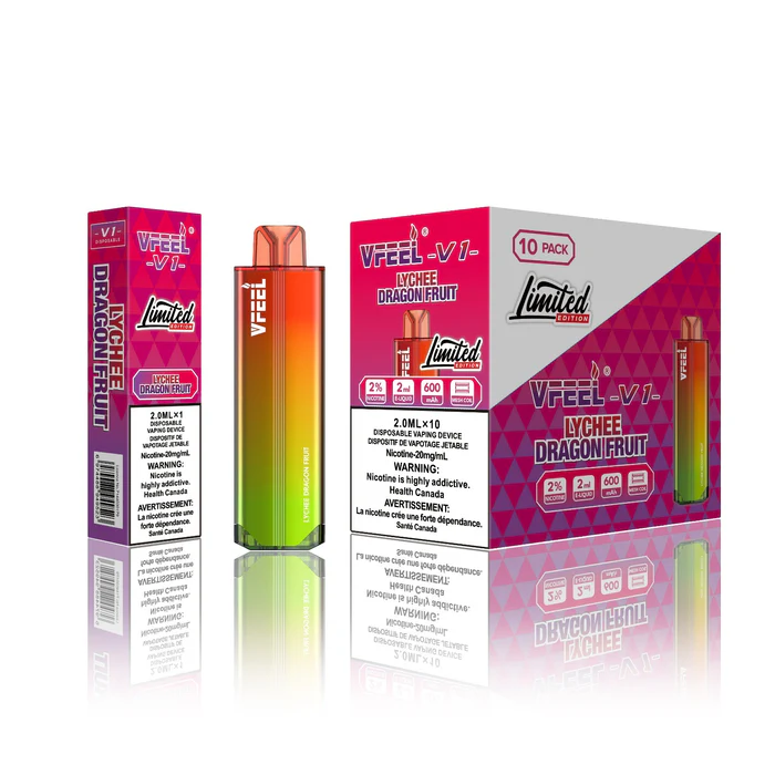 VFEEL V1 (Intense) BOLD 6000 Puffs – Lychee Dragon Fruit VFEEL V1 (Intense) BOLD 6000 Puffs – Lychee Dragon Fruit