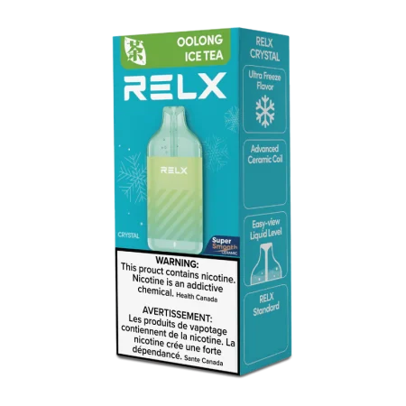 RELX Crystal 15000 Puffs - Oolong Ice Tea