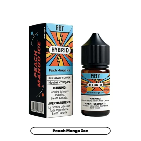 ABT Hybrid E-liquid - Peach Mango Ice 20mg 30ml