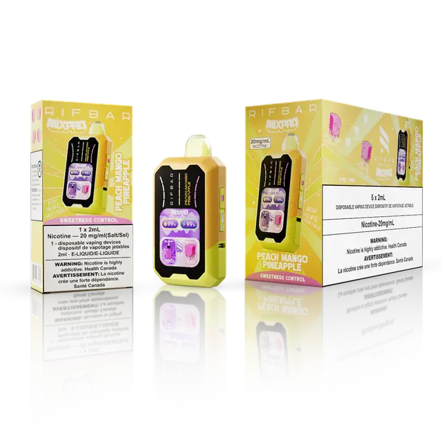 Rifbar MIXPRO 40K – Peach Mango Pineapple Rifbar MIXPRO 40K – Peach Mango Pineapple