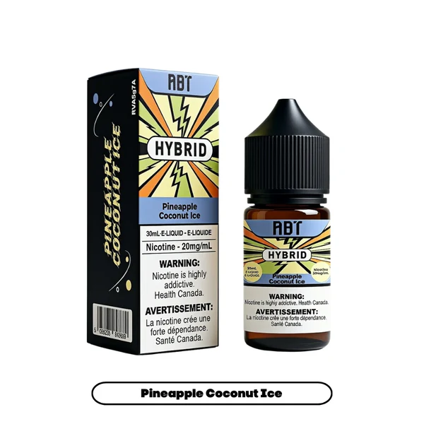 ABT Hybrid E-liquid - Pineapple Coconut Ice 20mg 30ml