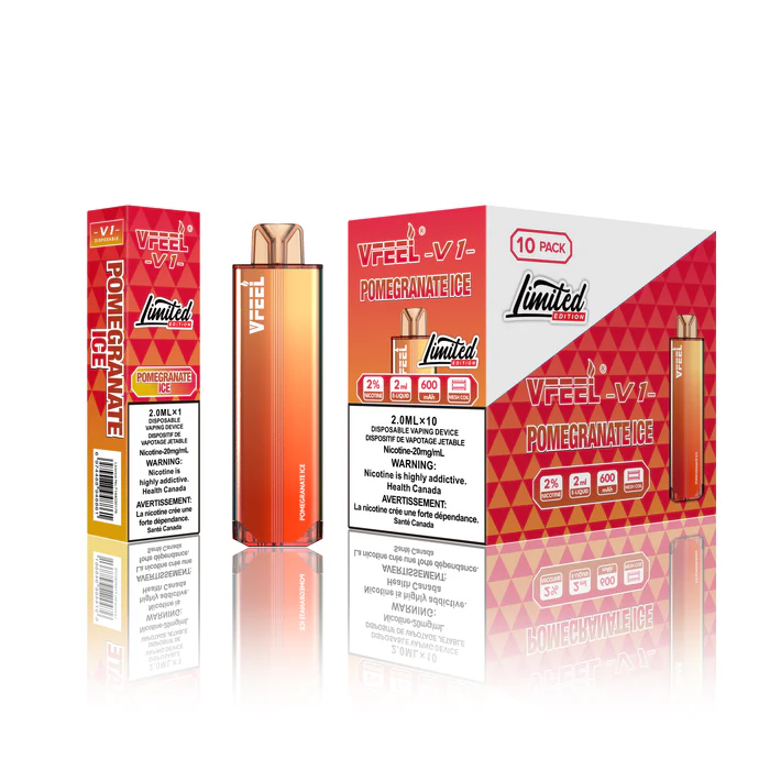 VFEEL V1 (Intense) BOLD 6000 Puffs – Pomegranate Ice