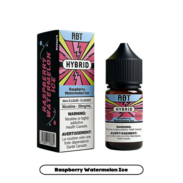 ABT Hybrid E-liquid - Raspberry Watermelon Ice 20mg 30ml ABT Hybrid E-liquid - Raspberry Watermelon Ice 20mg 30ml