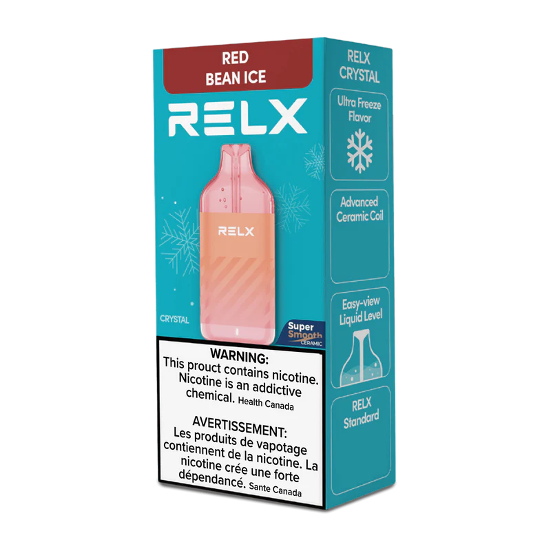 RELX Crystal 15000 Puffs - Red Bean Ice RELX Crystal 15000 Puffs - Red Bean Ice