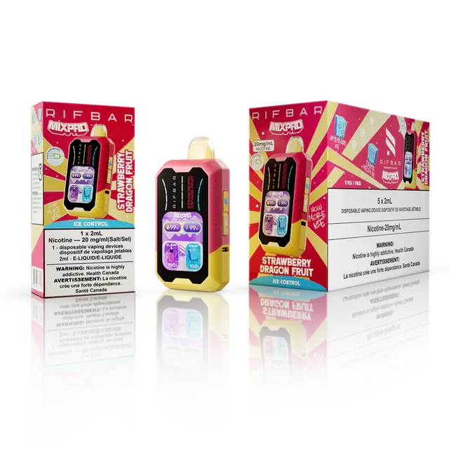 Rifbar MIXPRO 40K – Strawberry Dragon Fruit Rifbar MIXPRO 40K – Strawberry Dragon Fruit
