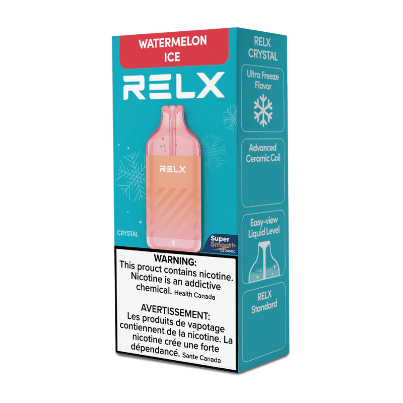 RELX Crystal 15000 Puffs - Watermelon Ice RELX Crystal 15000 Puffs - Watermelon Ice