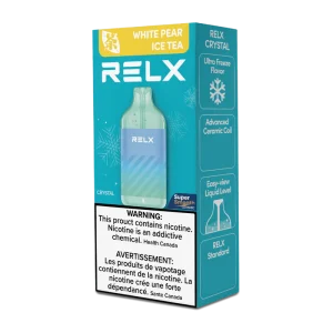 RELX Crystal 15000 Puffs - White Pear Ice Tea