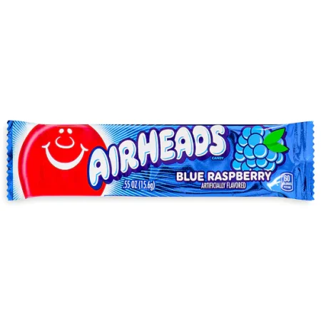 Airheads Taffy Candy - Blue Raspberry (15.6 g)