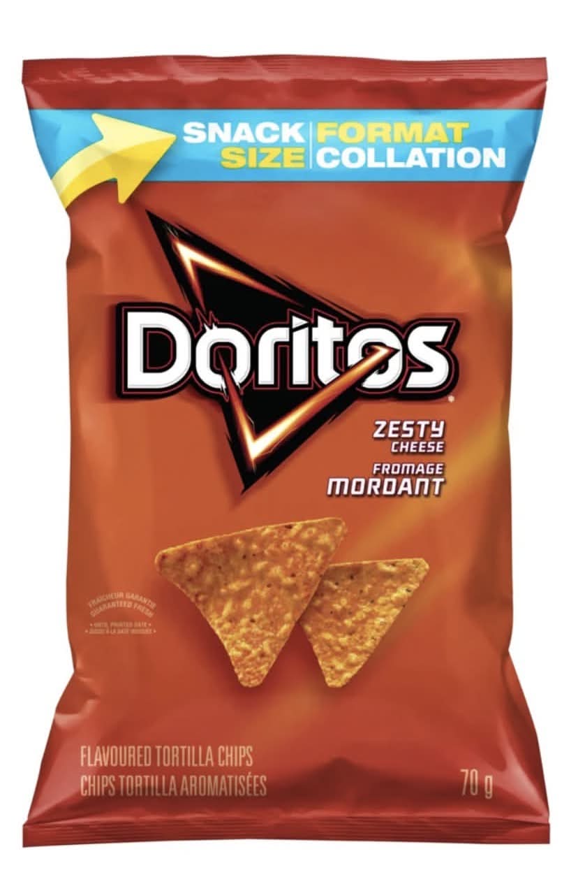 Doritos - Zesty Cheese (70g)