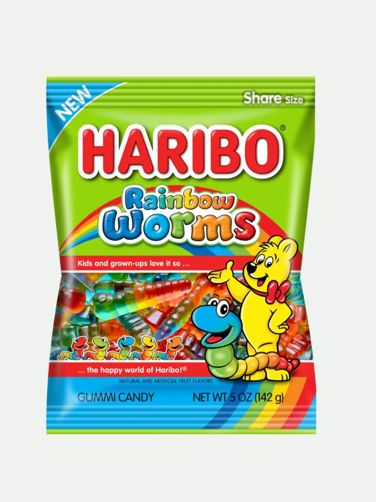 Haribo - Rainbow Worms (142g)