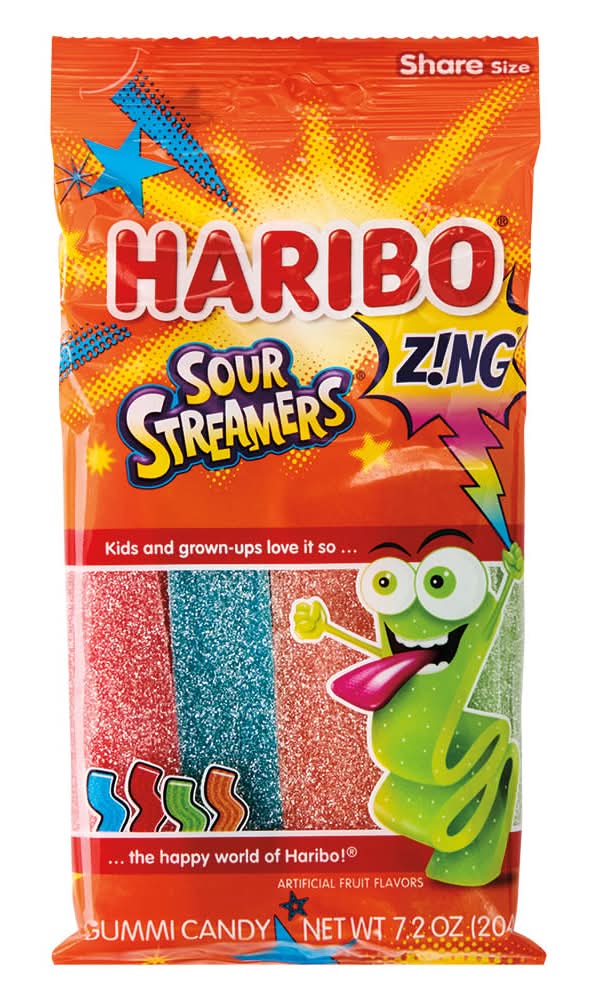 Haribo - Sour Streamers (102g) Haribo - Sour Streamers (102g)