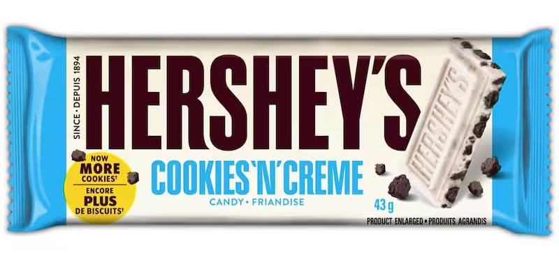 Hershey's - Cookies N Cream (43g)