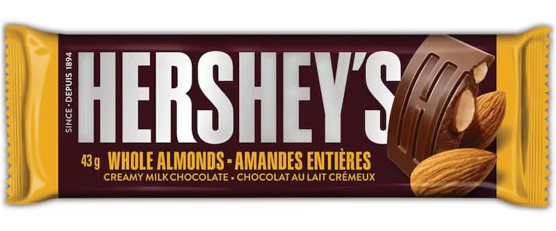 Hershey's - Whole Almond (43g)
