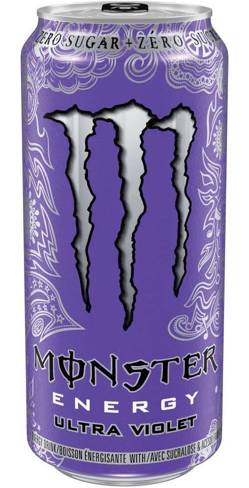Monster Energy Drink Zero Sugar - Ultra Violet (473 ml)