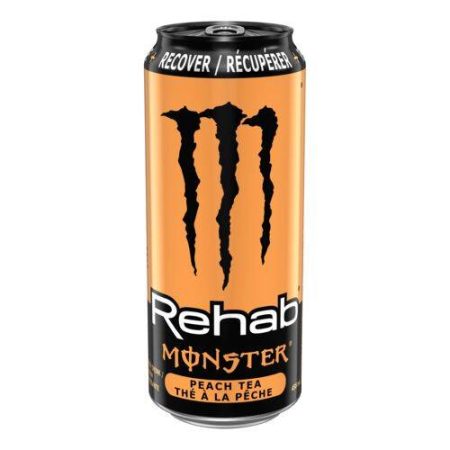 Monster Rehab Energy Drink - Peach Tea (458 ml)