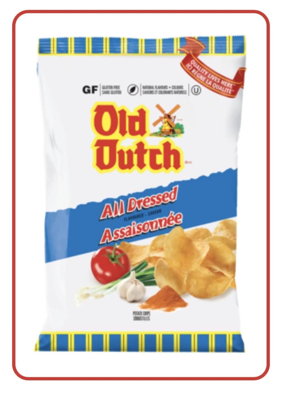 Old Dutch - All Dressed (40g) Old Dutch - All Dressed (40g)