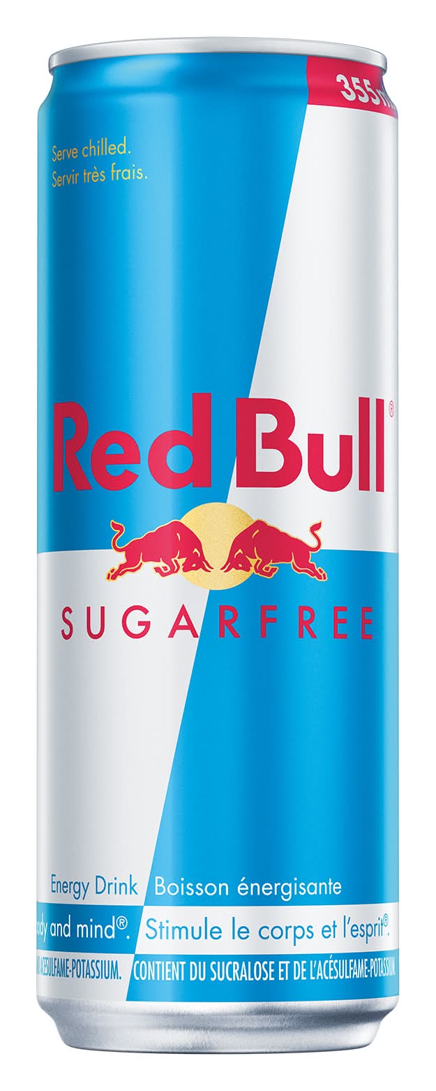 Red Bull Sugar Free Energy Drink (355 ml)
