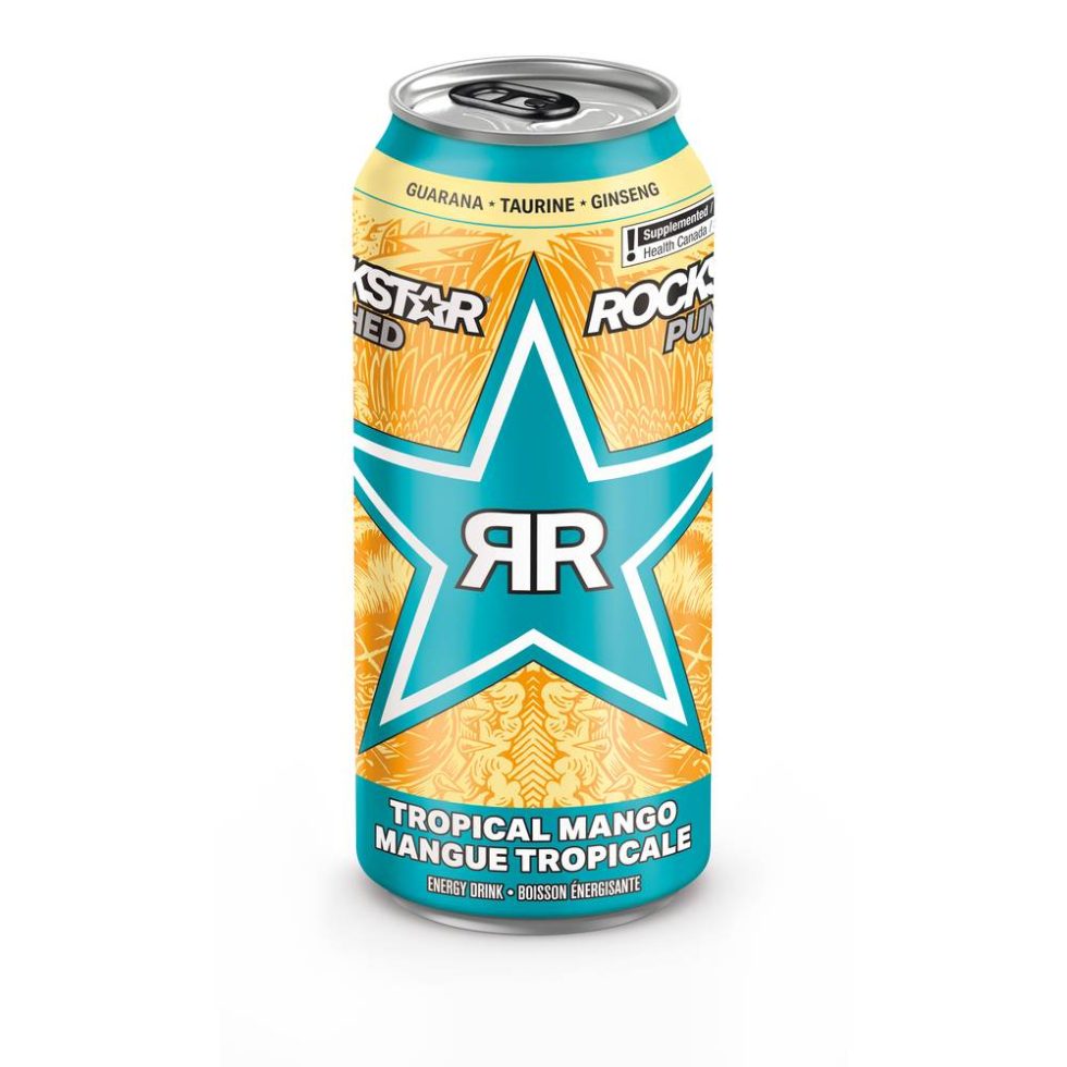 Rockstar Energy Drink - Tropical Mango (473 ml)
