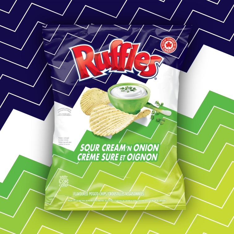 Ruffles - Sour Cream & Onion (60g)