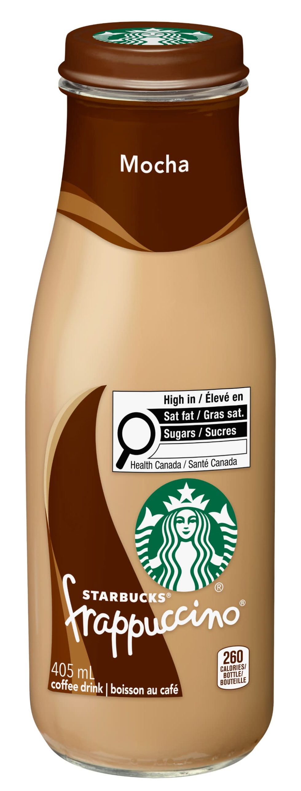 Starbucks Frappuccino Coffee Drink - Mocha (405 ml)
