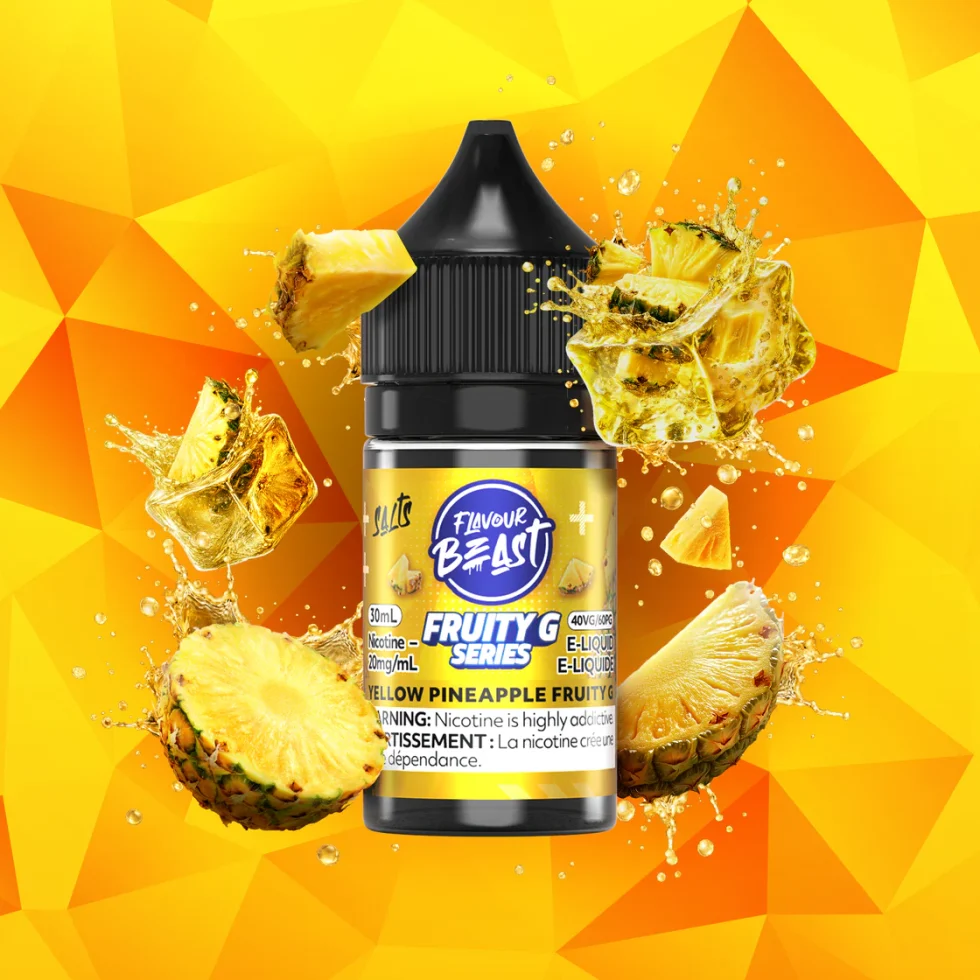 Flavour Beast E-Liquid Fruity G – Yellow Pineapple 20mg/30mL Flavour Beast E-Liquid Fruity G – Yellow Pineapple 20mg/30mL
