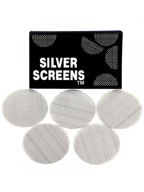 Silver Pipe Screens (5-Pack) Silver Pipe Screens (5-Pack)