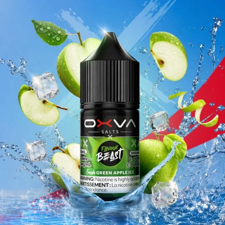 Flavour Beast x OXVA - Fresh Green Apple Ice 20mg 30mL