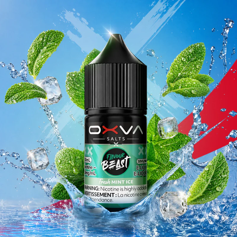 Flavour Beast x OXVA - Fresh Mint Ice 20mg 30mL Flavour Beast x OXVA - Fresh Mint Ice 20mg 30mL
