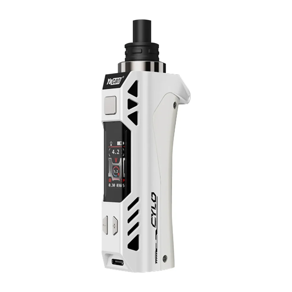 Yocan Cylo Wax Vaporizer - White Yocan Cylo Wax Vaporizer - White