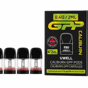Uwell Caliburn GPP Replacement Pods 0.4 Ohm 2mL (4 pieces)