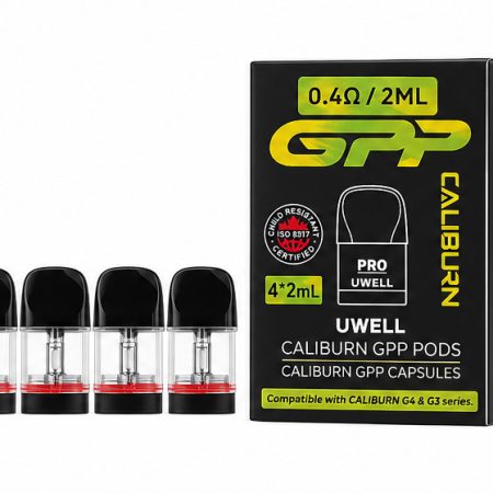 Uwell Caliburn GPP Replacement Pods 0.4 Ohm 2mL (4 pieces)