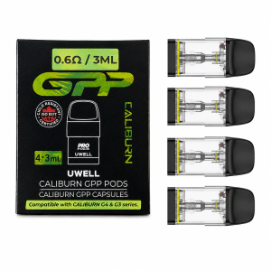 Uwell Caliburn GPP Replacement Pods 0.6 Ohm 3mL (4 pieces)