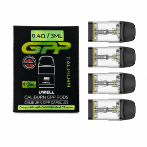 Uwell Caliburn GPP Replacement Pods 0.4 Ohm 3mL (4 pieces)